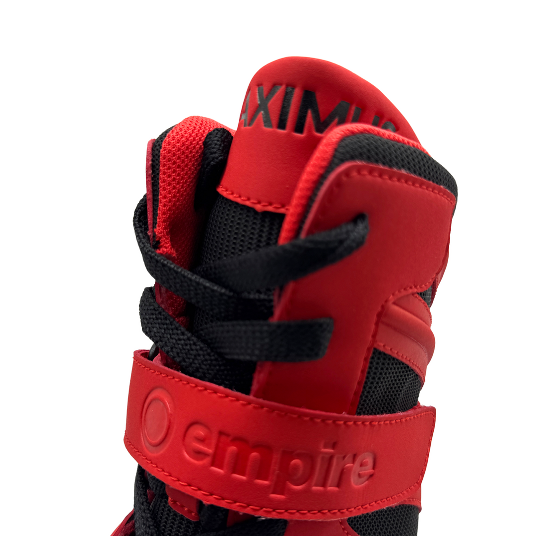 MAXIMUS Red Boxing Boots