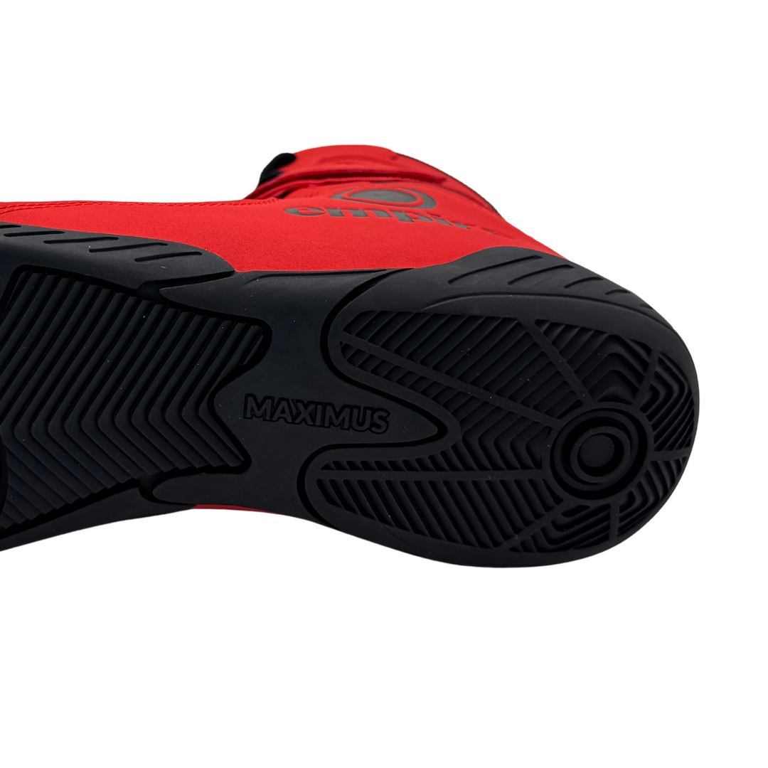 MAXIMUS Red Boxing Boots