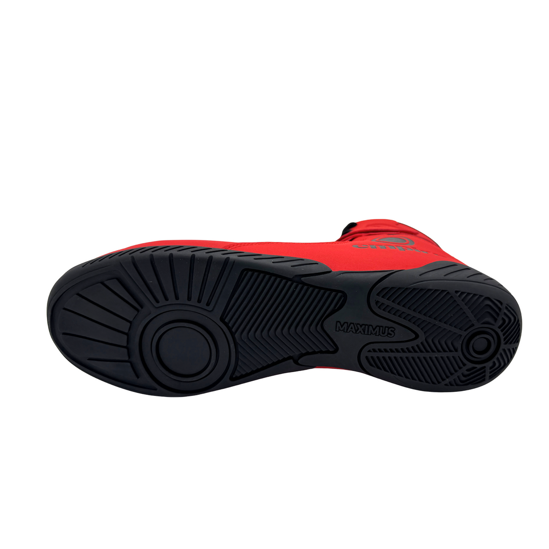 MAXIMUS Red Boxing Boots