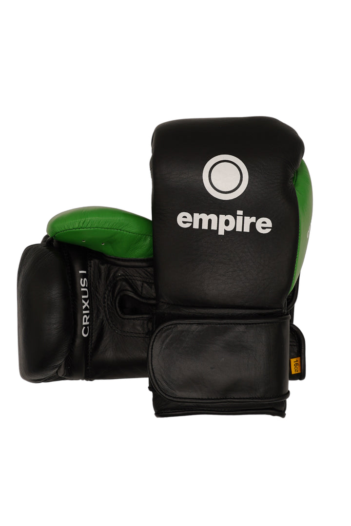 CRIXUS I Black Fusion Hook & Loop Gloves