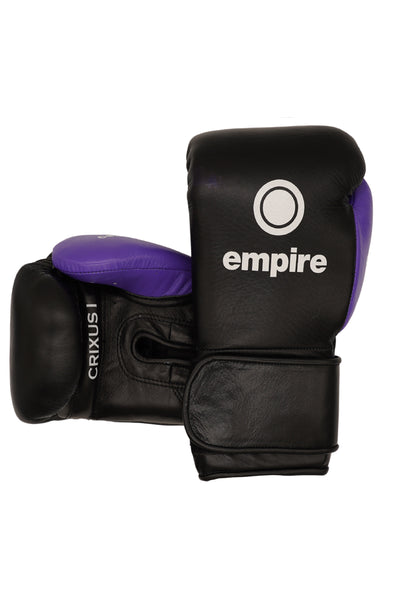 CRIXUS I Purple Fusion Hook & Loop Gloves
