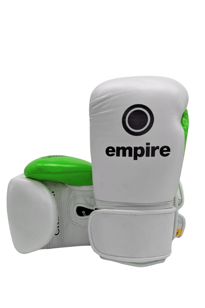 CRIXUS II White Fusion Hook & Loop Gloves