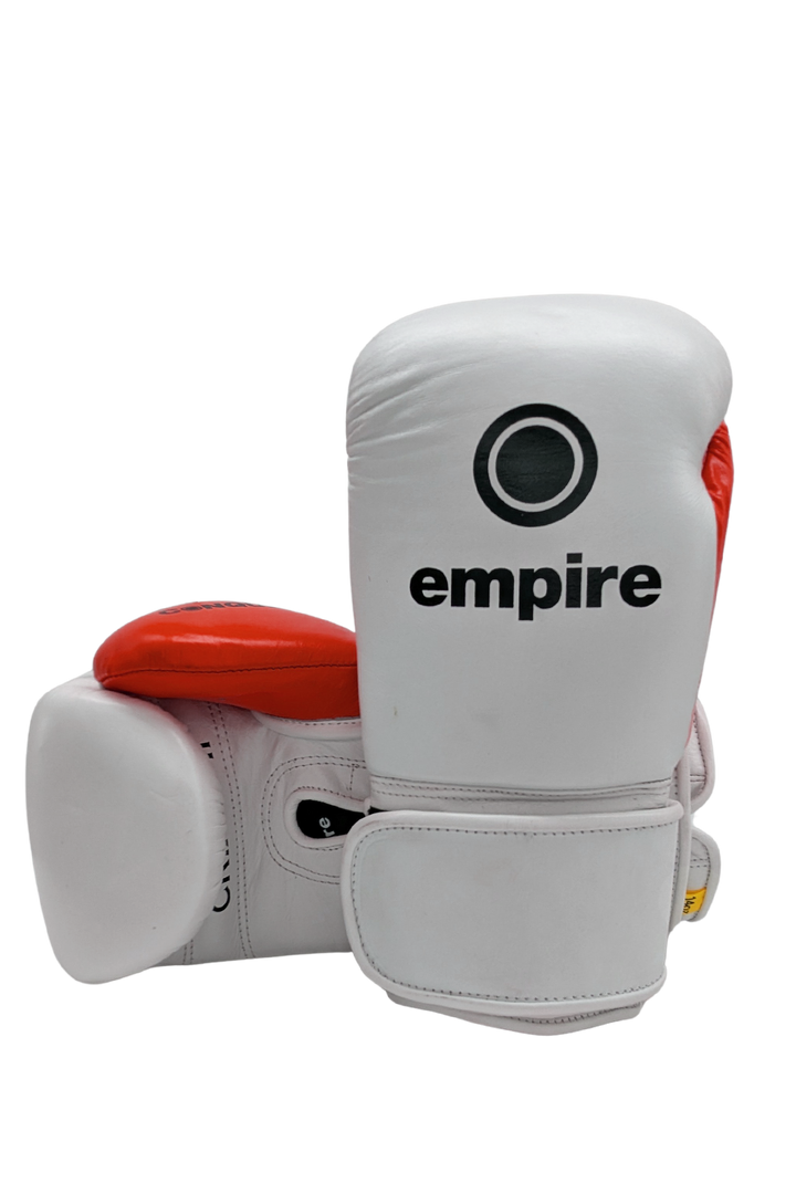 CRIXUS II White Fusion Hook & Loop Gloves