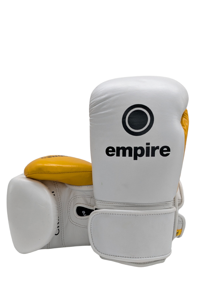 CRIXUS II White Fusion Hook & Loop Gloves