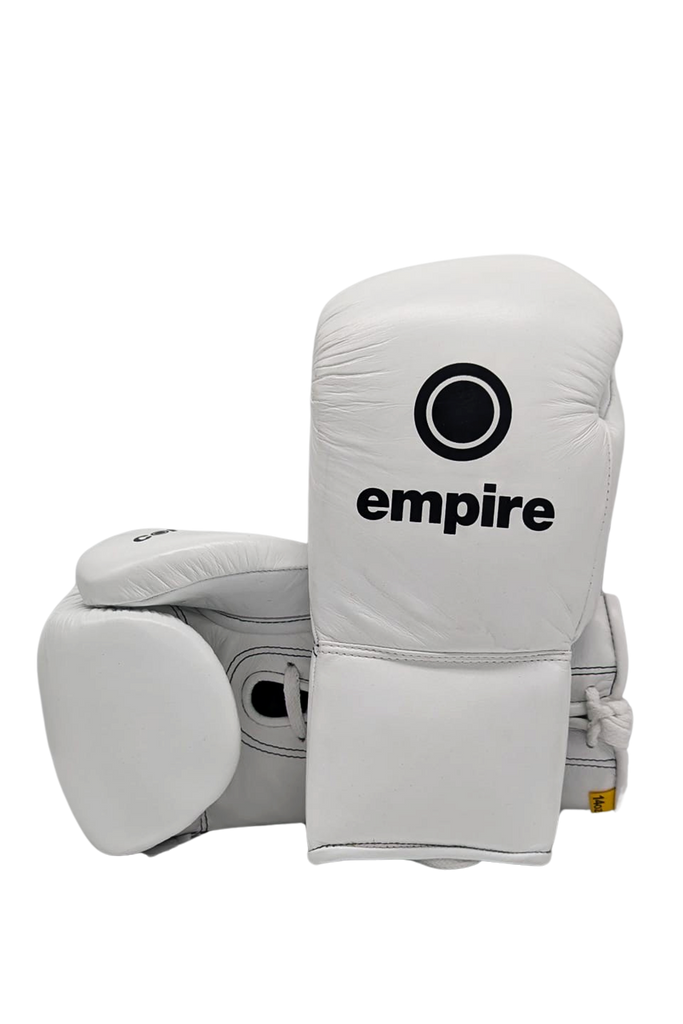 empire CRIXUS II ボクシンググローブ 白 CRIXUSIIWHITELACEUP_a4442883-