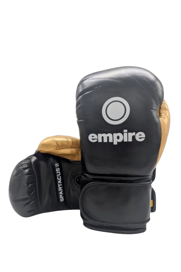 SPARTACUS II Black Fusion Hook & Loop Gloves