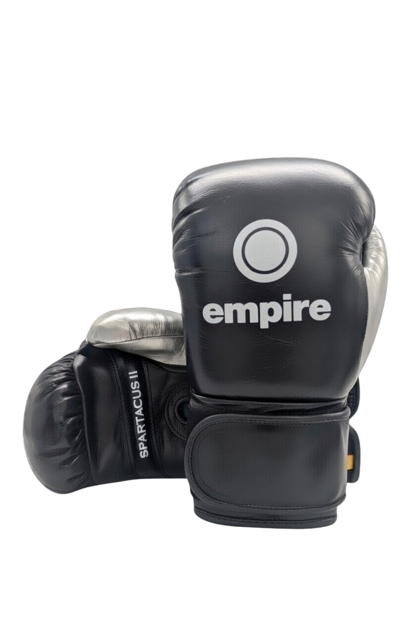 SPARTACUS II Black Fusion Hook & Loop Gloves