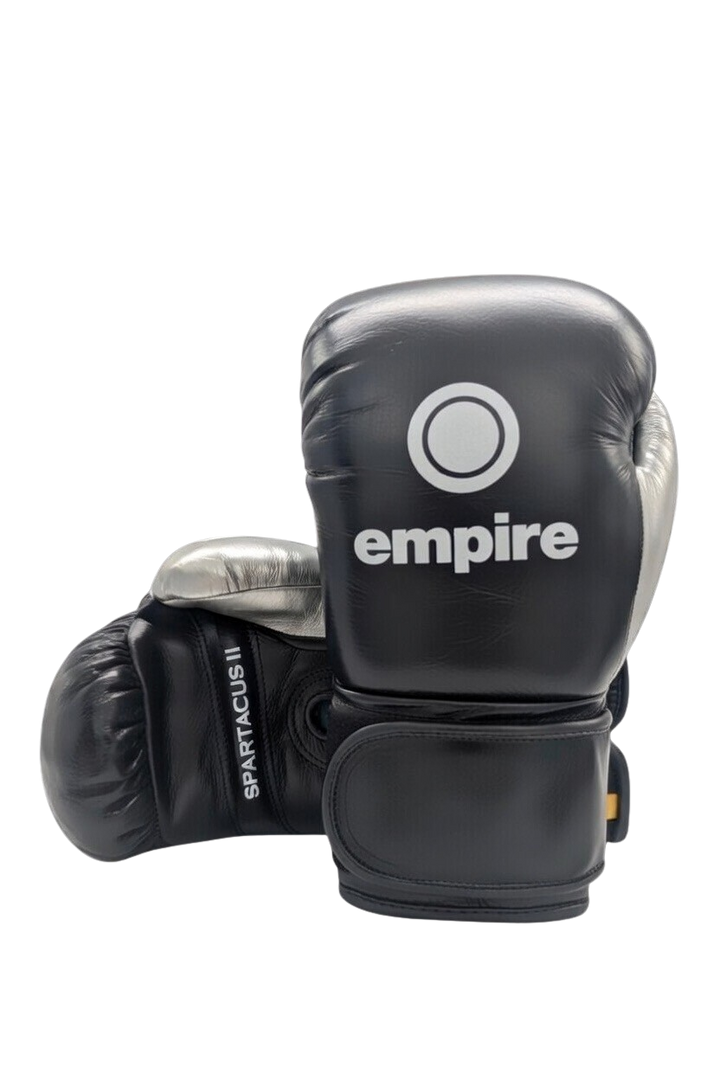 SPARTACUS II Black Fusion Hook & Loop Gloves