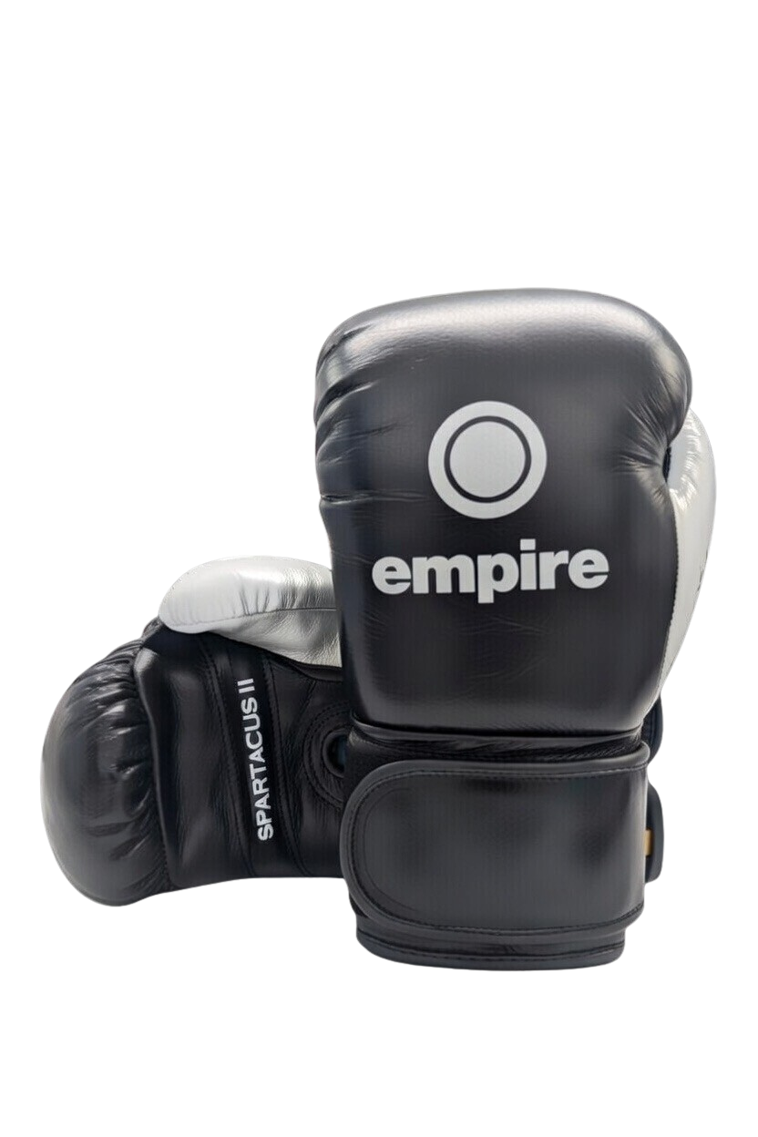 SPARTACUS II Black Fusion Hook & Loop Gloves