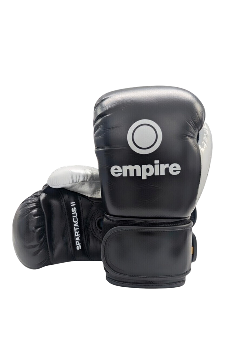 SPARTACUS II Black Fusion Hook & Loop Gloves