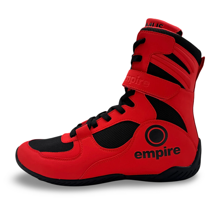 MAXIMUS Red Boxing Boots