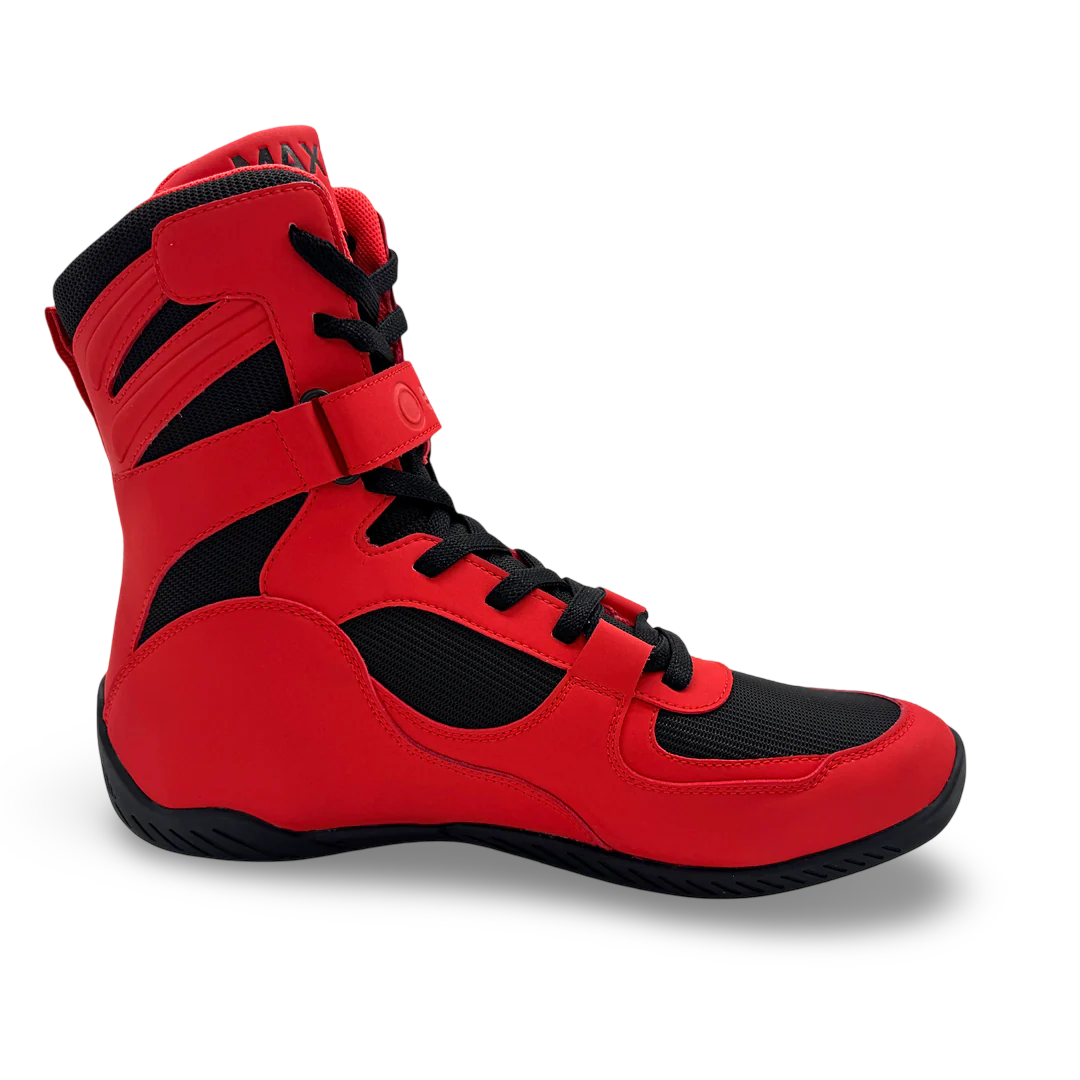MAXIMUS Red Boxing Boots