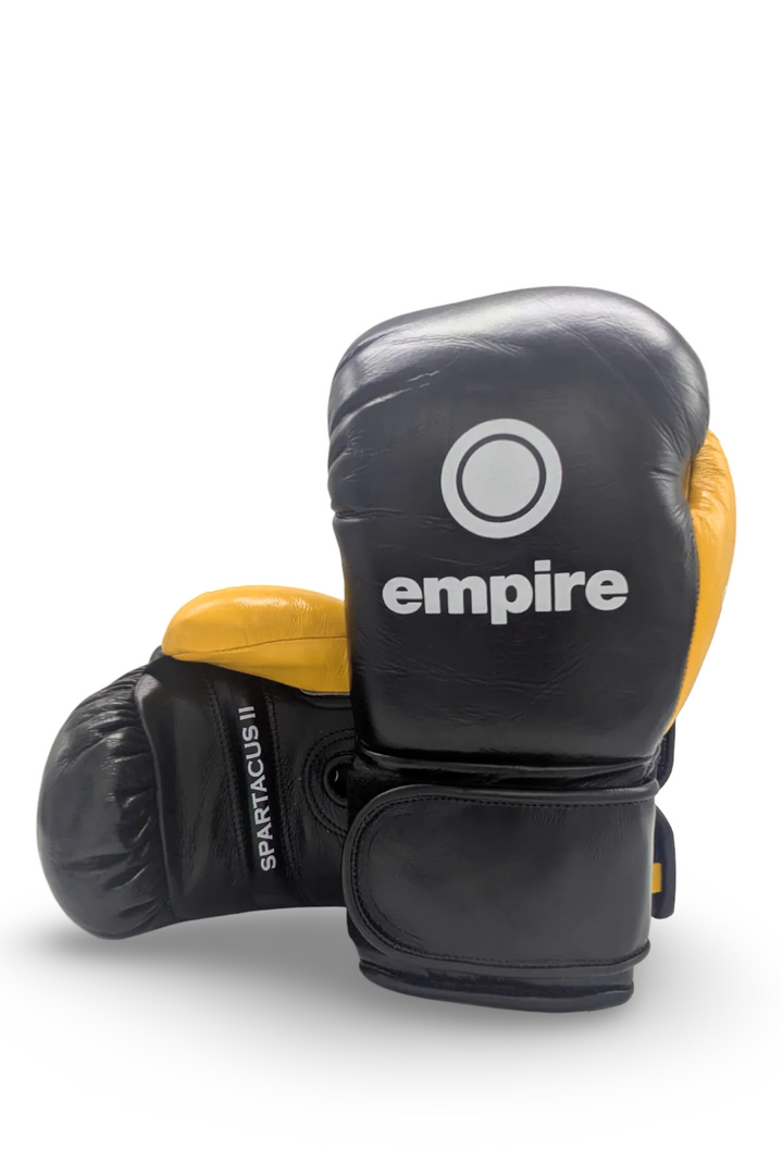 SPARTACUS II Black Fusion Hook & Loop Gloves