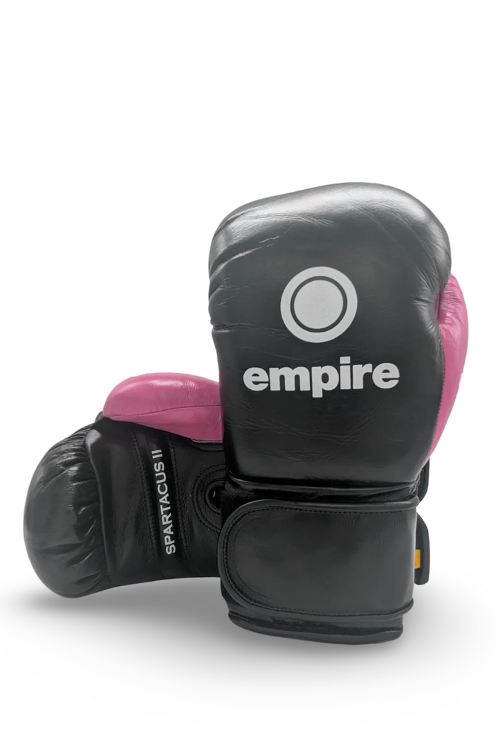 SPARTACUS II Black Fusion Hook & Loop Gloves