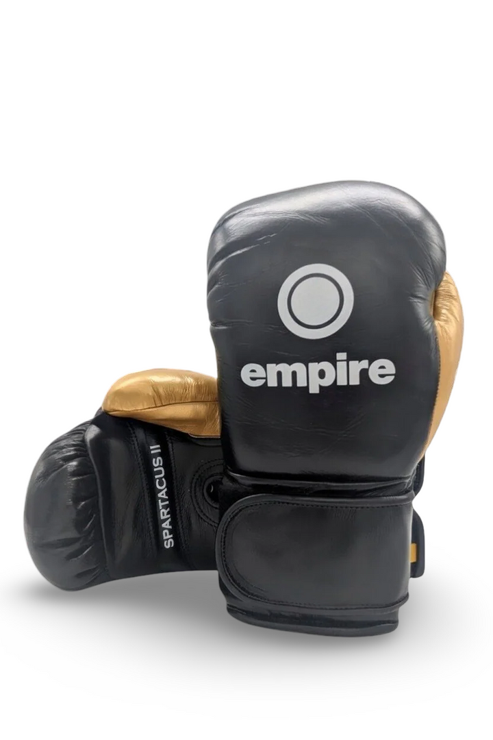 SPARTACUS II Black Fusion Hook & Loop Gloves