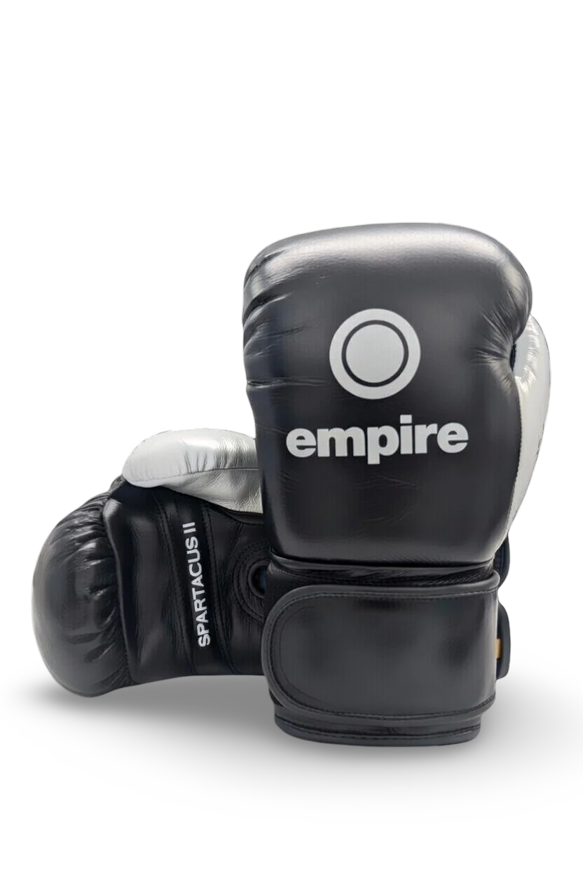 SPARTACUS II Black Fusion Hook & Loop Gloves