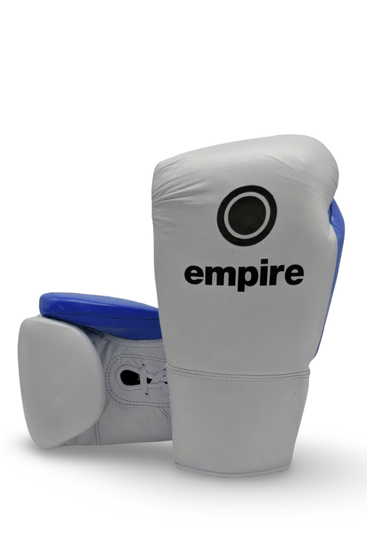 CRIXUS II White Fusion Training & Sparring Lace Gloves
