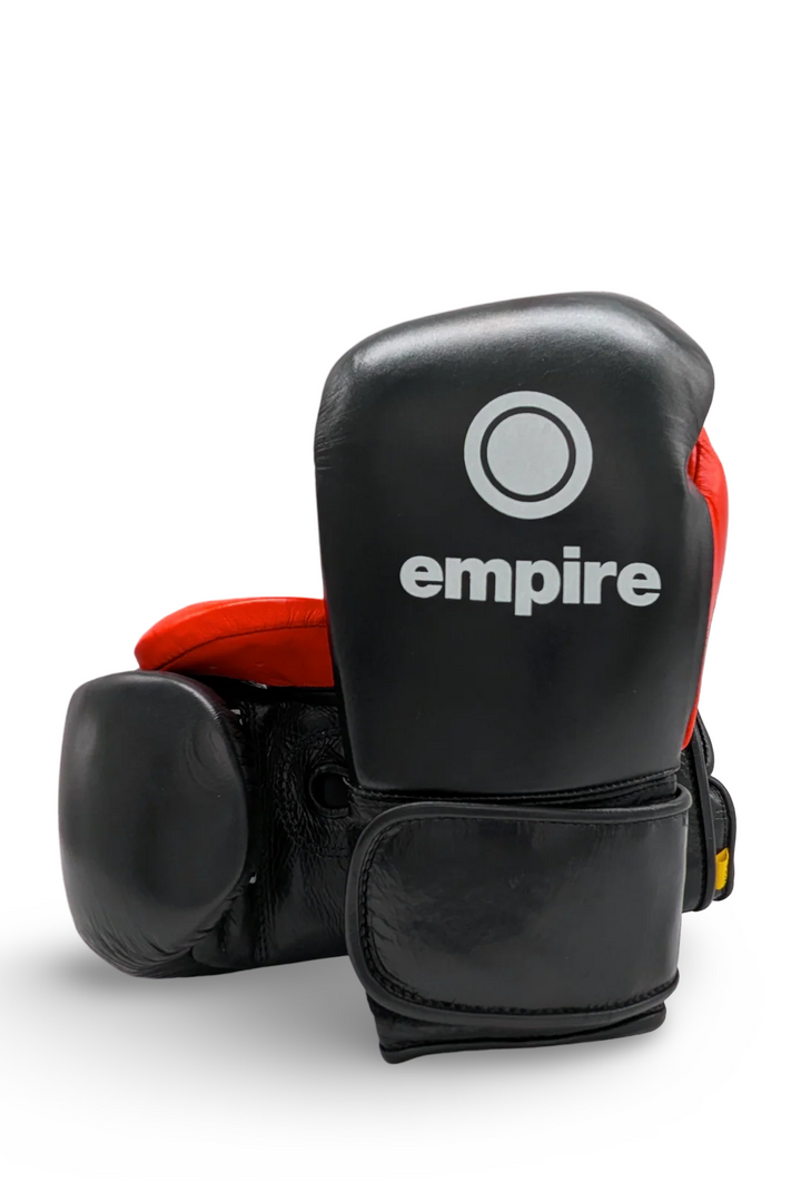 CRIXUS II Black Fusion Training & Sparring Strap Gloves