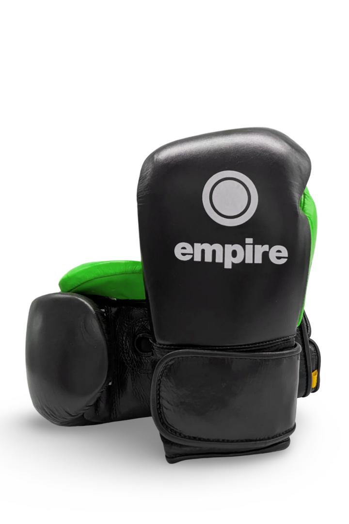 CRIXUS II Black Fusion Training & Sparring Strap Gloves