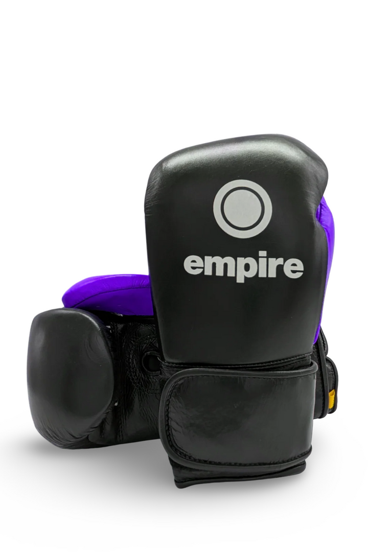 CRIXUS II Black Fusion Training & Sparring Strap Gloves