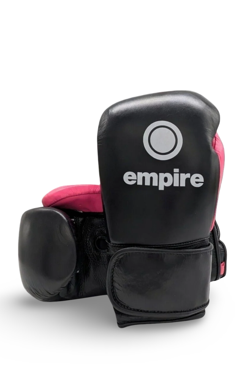 CRIXUS II Black Fusion Training & Sparring Strap Gloves