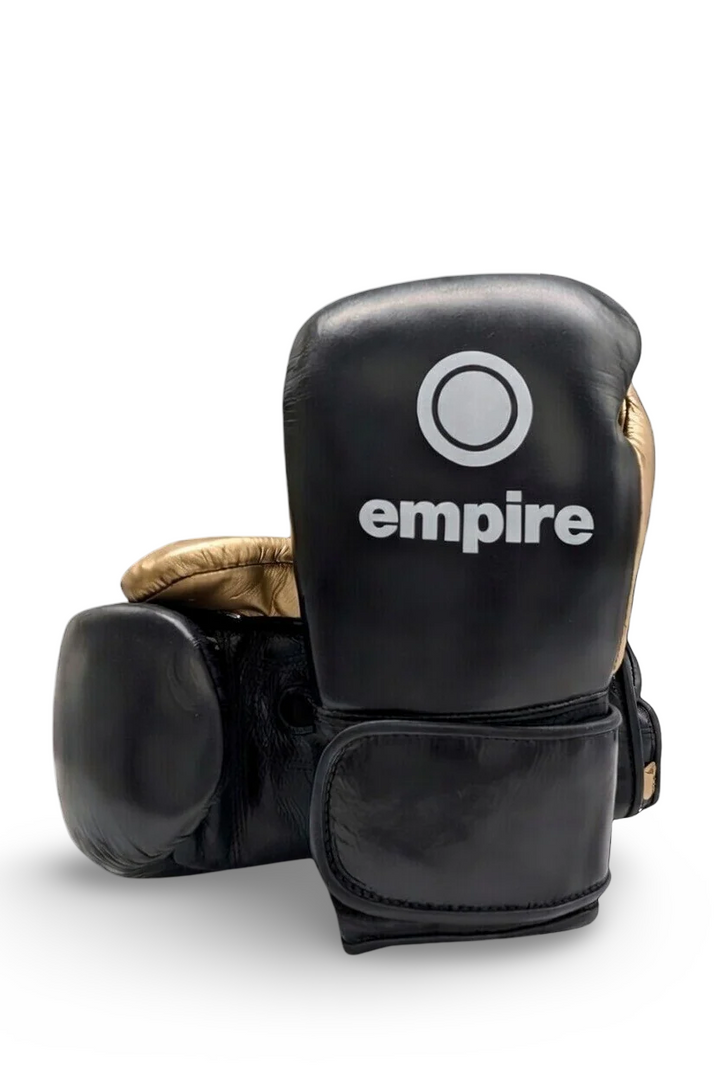 CRIXUS II Black Fusion Training & Sparring Strap Gloves
