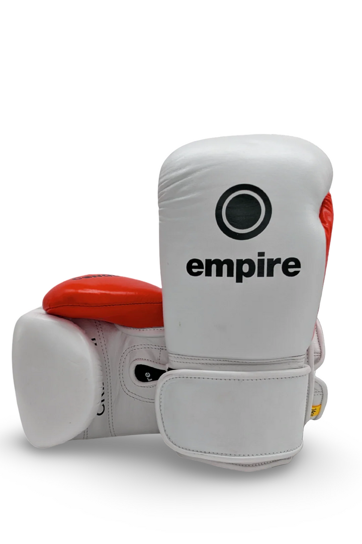 CRIXUS II White Fusion Hook & Loop Gloves