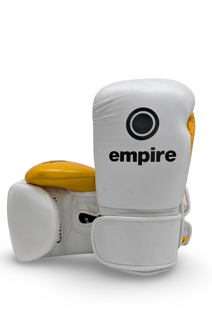 CRIXUS II White Fusion Hook & Loop Gloves