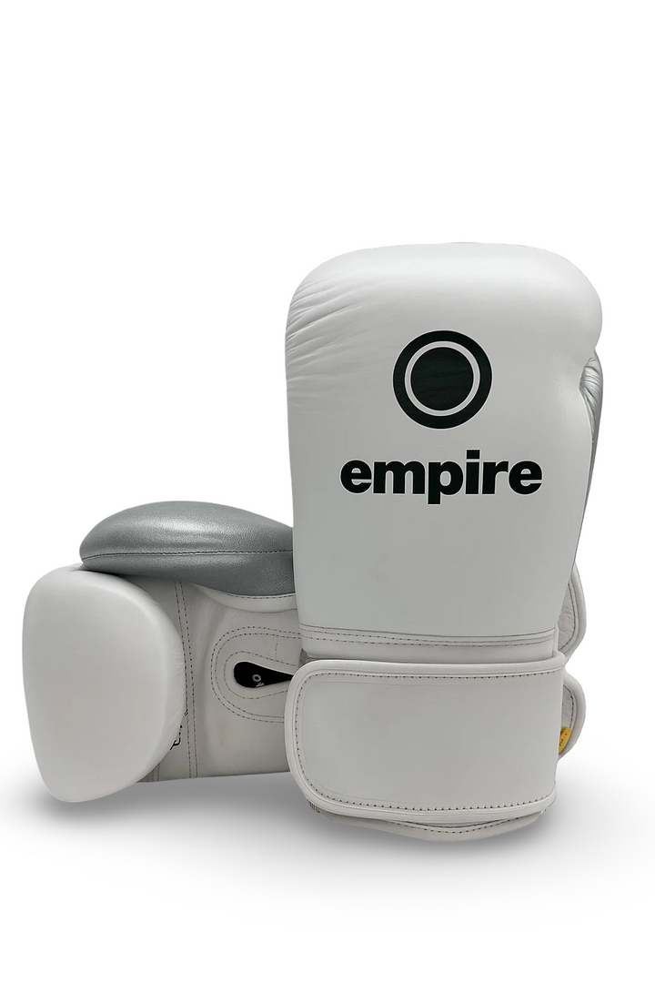 CRIXUS II White Fusion Hook & Loop Gloves