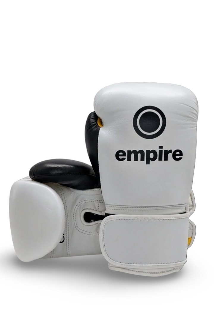 CRIXUS II White Fusion Hook & Loop Gloves