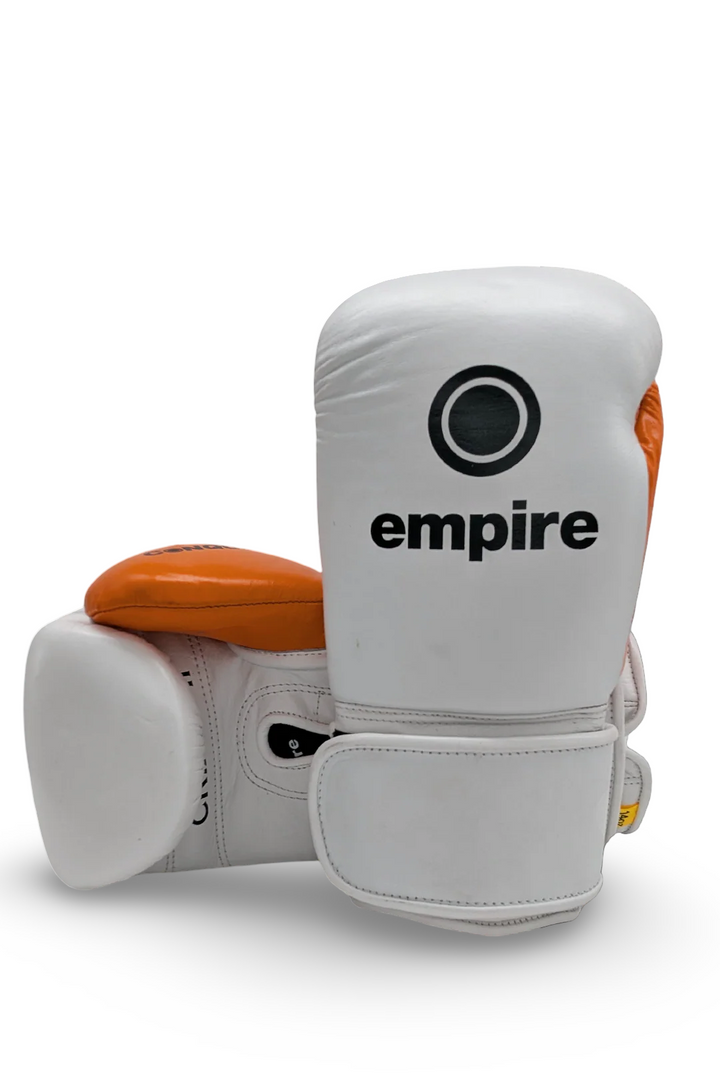 CRIXUS II White Fusion Hook & Loop Gloves