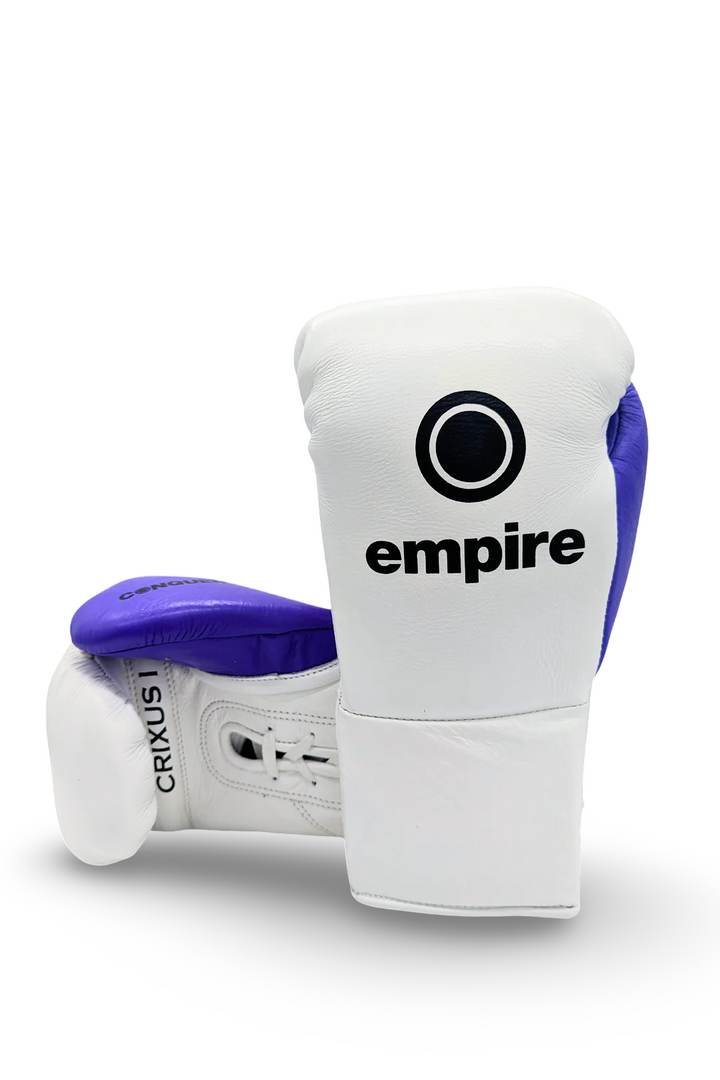 CRIXUS I White Fusion Lace Gloves