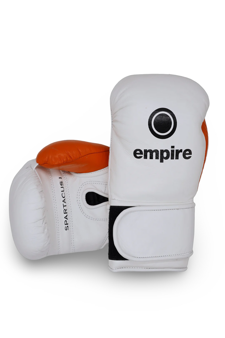 SPARTACUS I White Fusion Hook & Loop Gloves