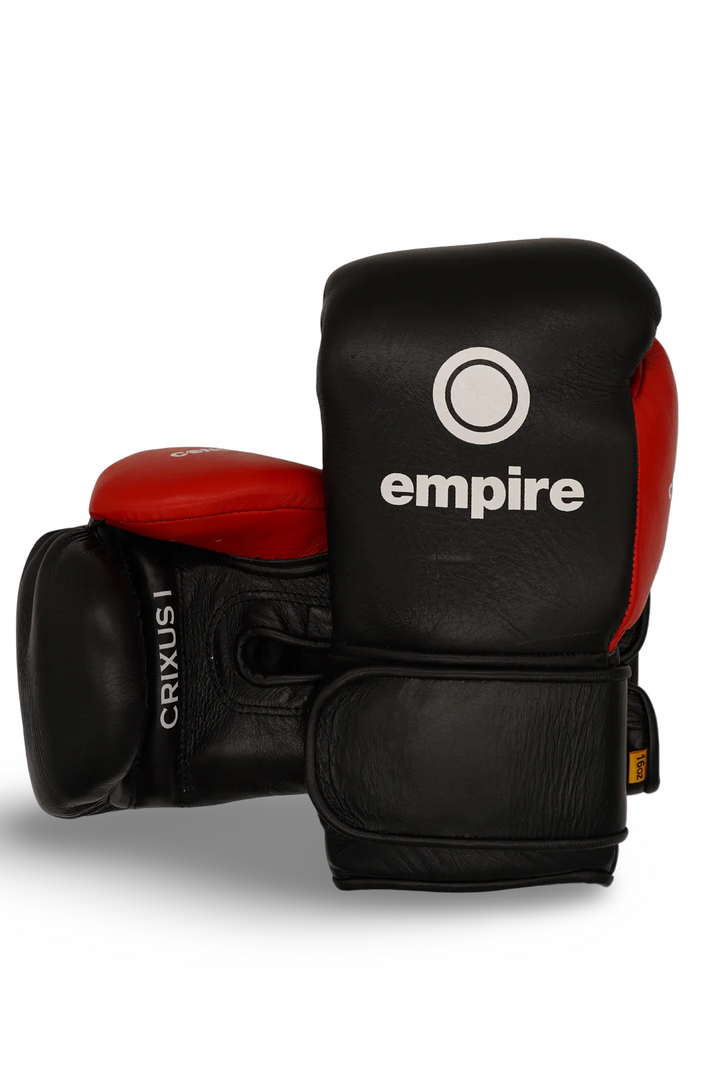 CRIXUS I Black Fusion Hook & Loop Gloves