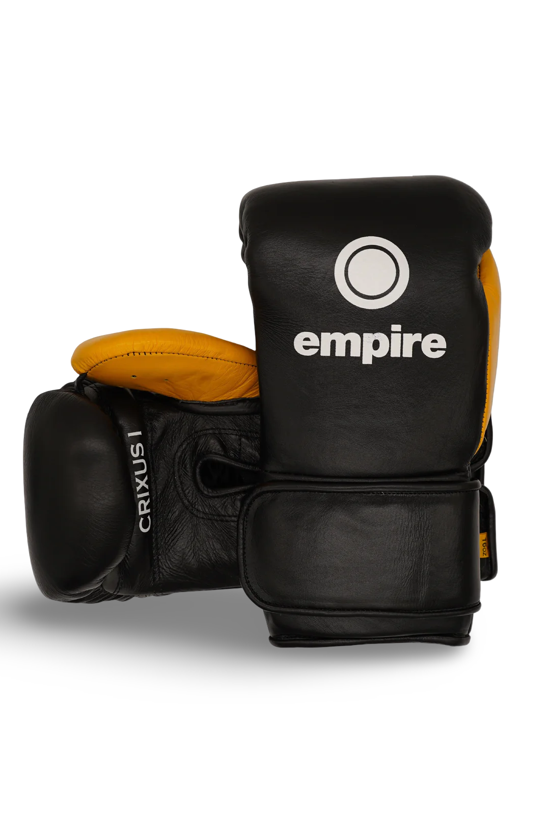 CRIXUS I Black Fusion Hook & Loop Gloves