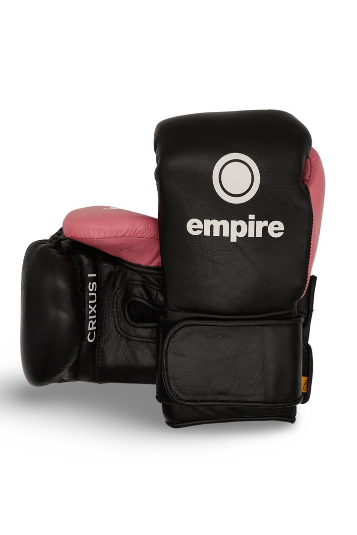 CRIXUS I Black Fusion Hook & Loop Gloves