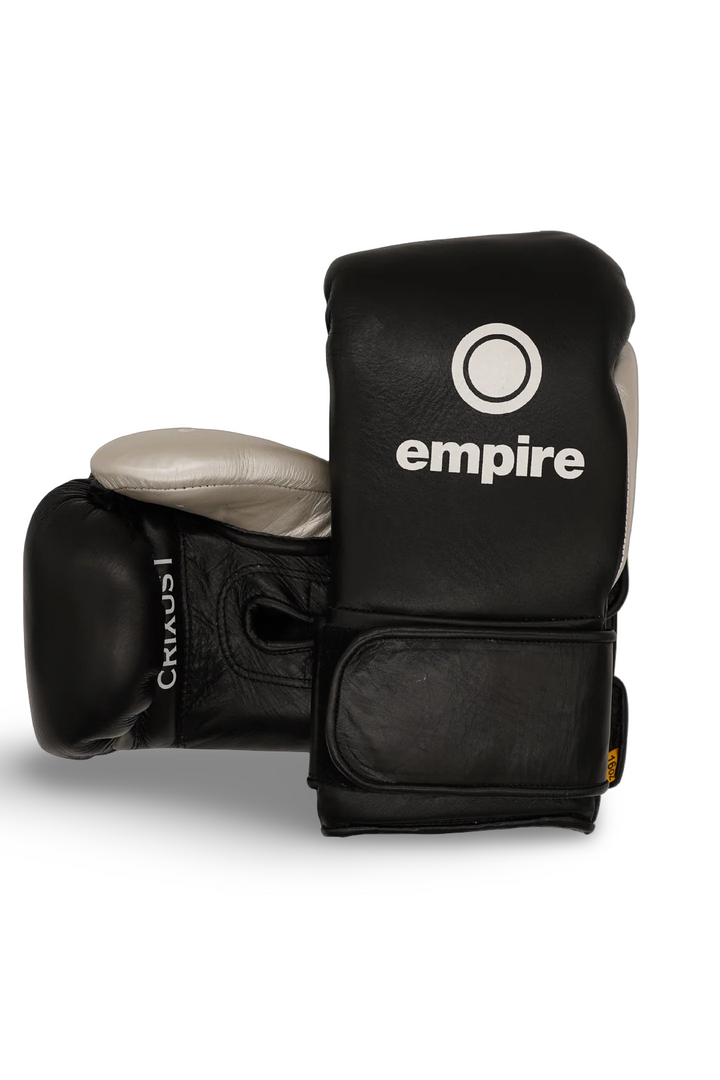 CRIXUS I Black Fusion Hook & Loop Gloves