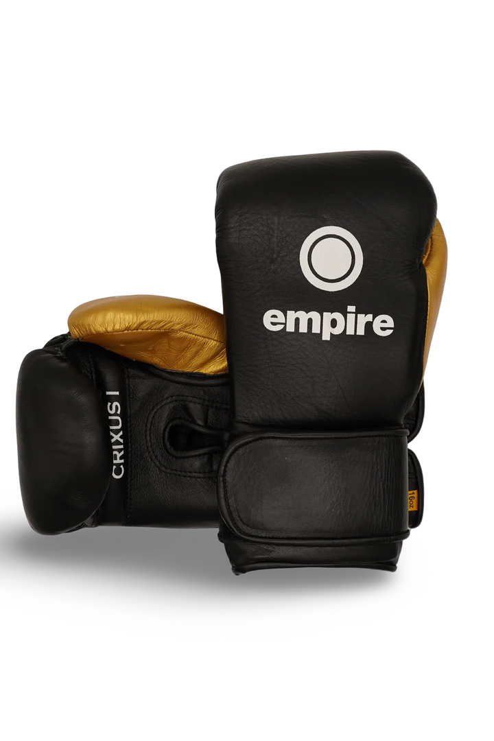 CRIXUS I Black Fusion Hook & Loop Gloves