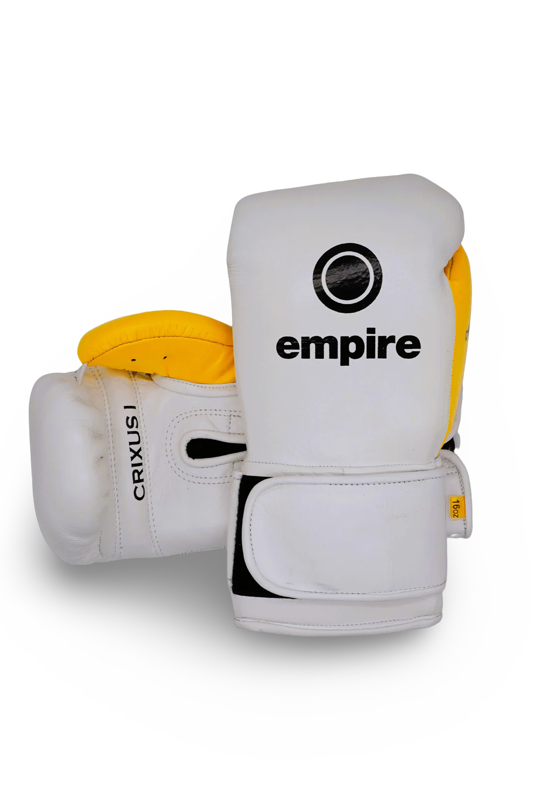 CRIXUS I White Fusion Hook & Loop Gloves