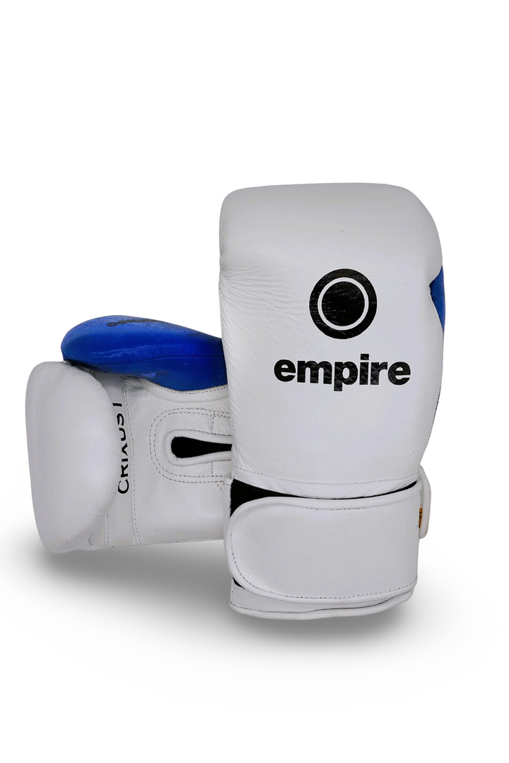 CRIXUS I White Fusion Hook & Loop Gloves