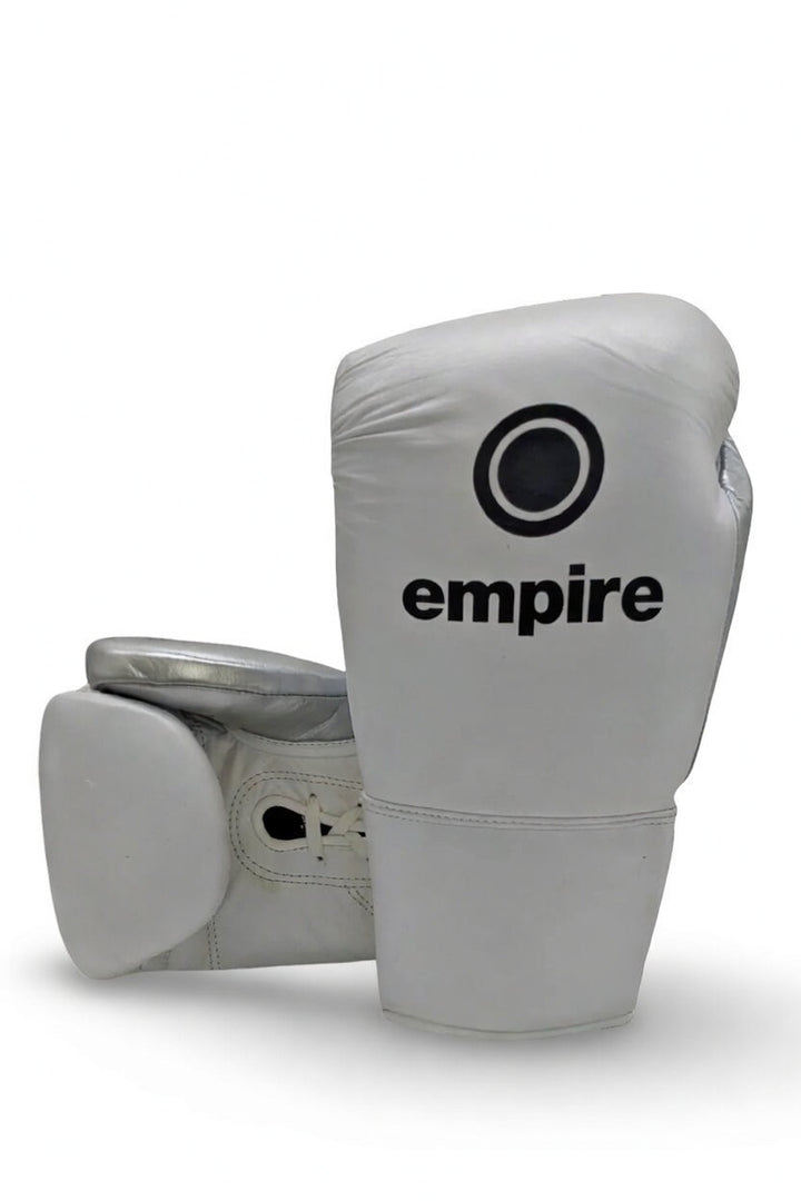 CRIXUS II White Fusion Training & Sparring Lace Gloves