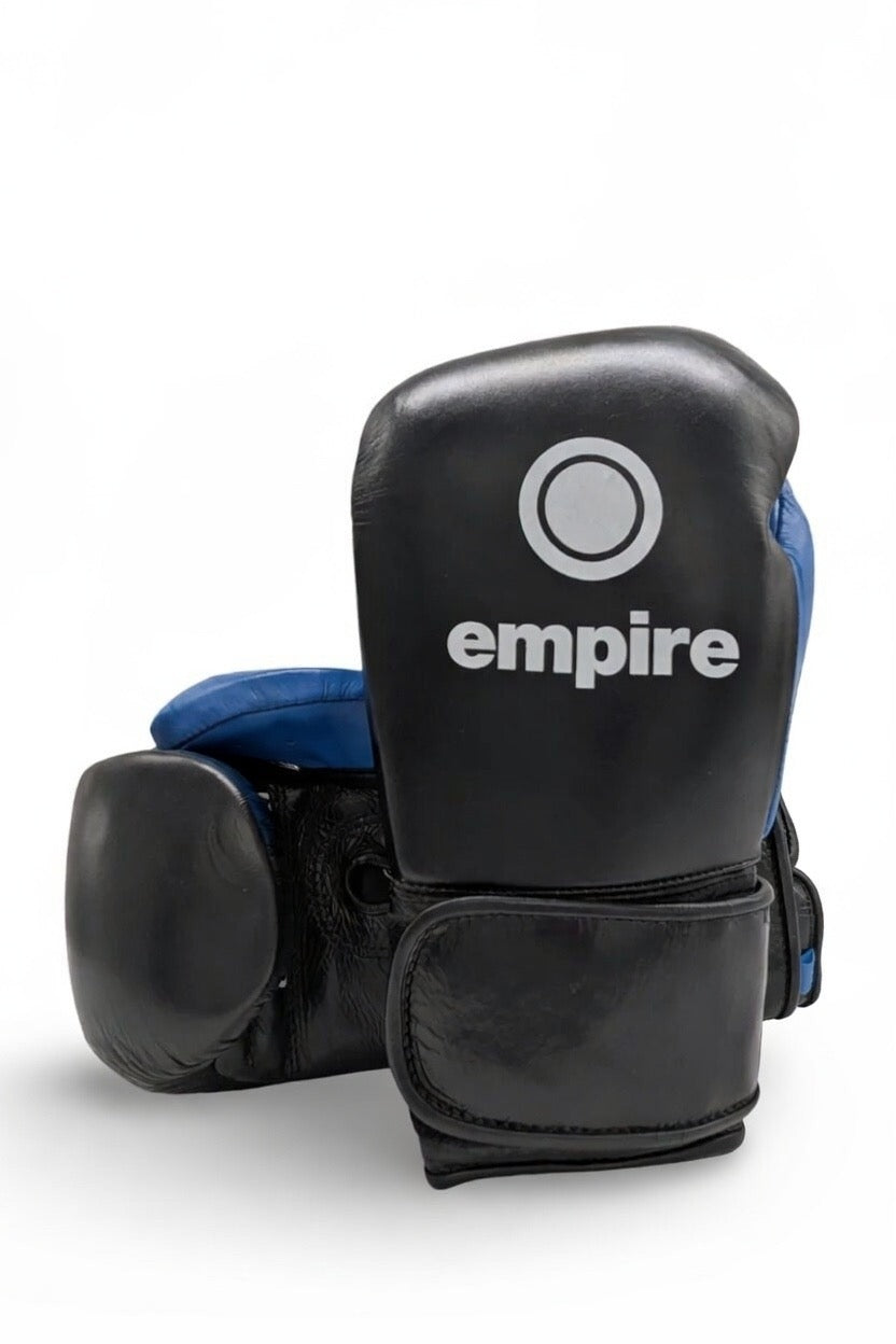 CRIXUS II Black Fusion Training & Sparring Strap Gloves