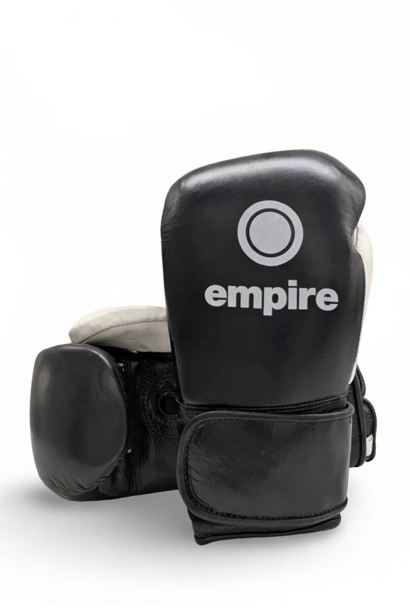 CRIXUS II Black Fusion Training & Sparring Strap Gloves