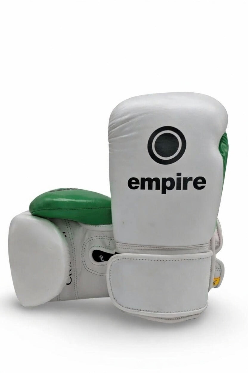 CRIXUS I White Fusion Hook & Loop Gloves