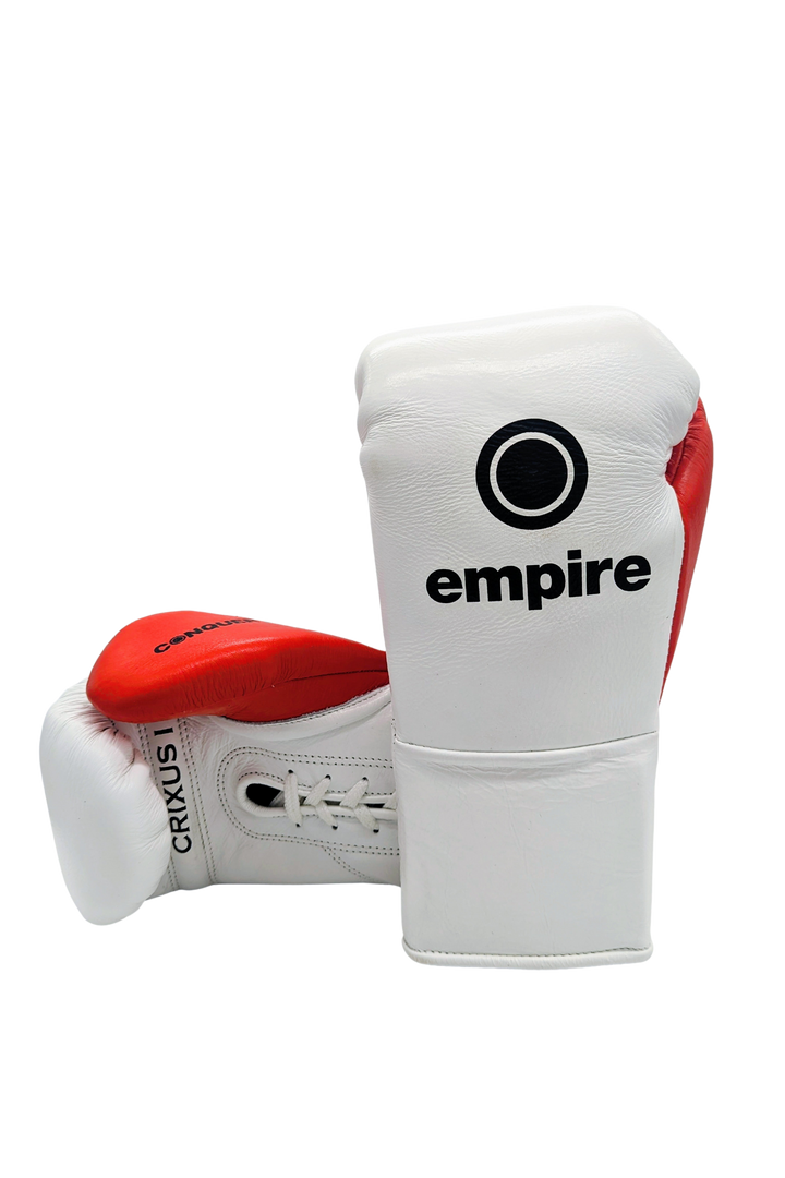 CRIXUS I White Fusion Lace Gloves