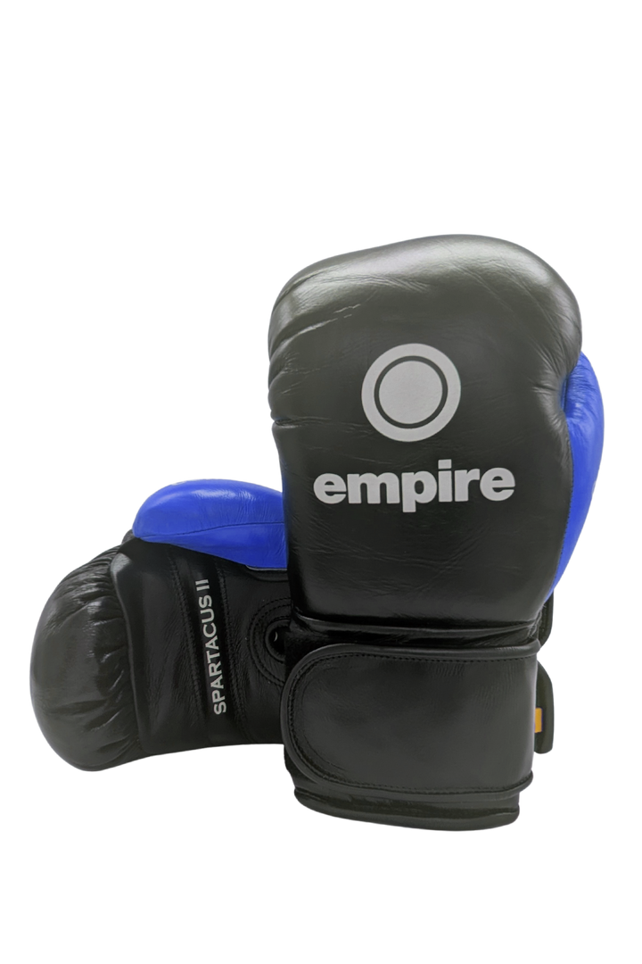 SPARTACUS II Black Fusion Hook & Loop Gloves