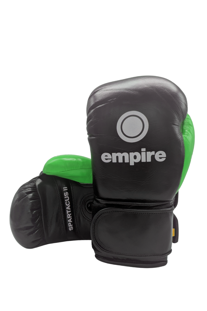 SPARTACUS II Black Fusion Hook & Loop Gloves