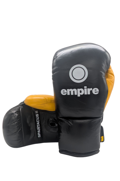 SPARTACUS II Black Fusion Lace Gloves