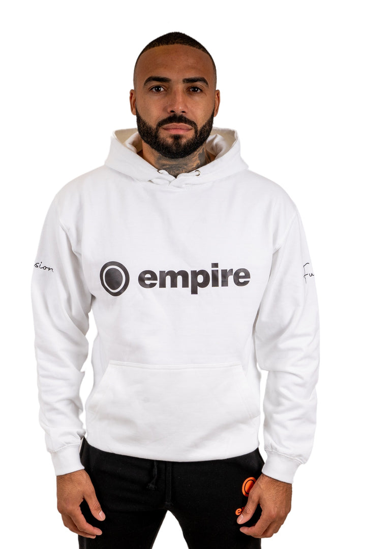 White Fusion Hoodie
