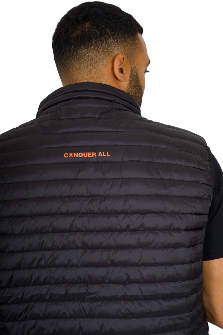 Black Empire Padded Gilet